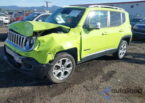 2018 Jeep Renegade Limited 4X4 from USA, damaged, VIN ZACCJBDB7JPH43610